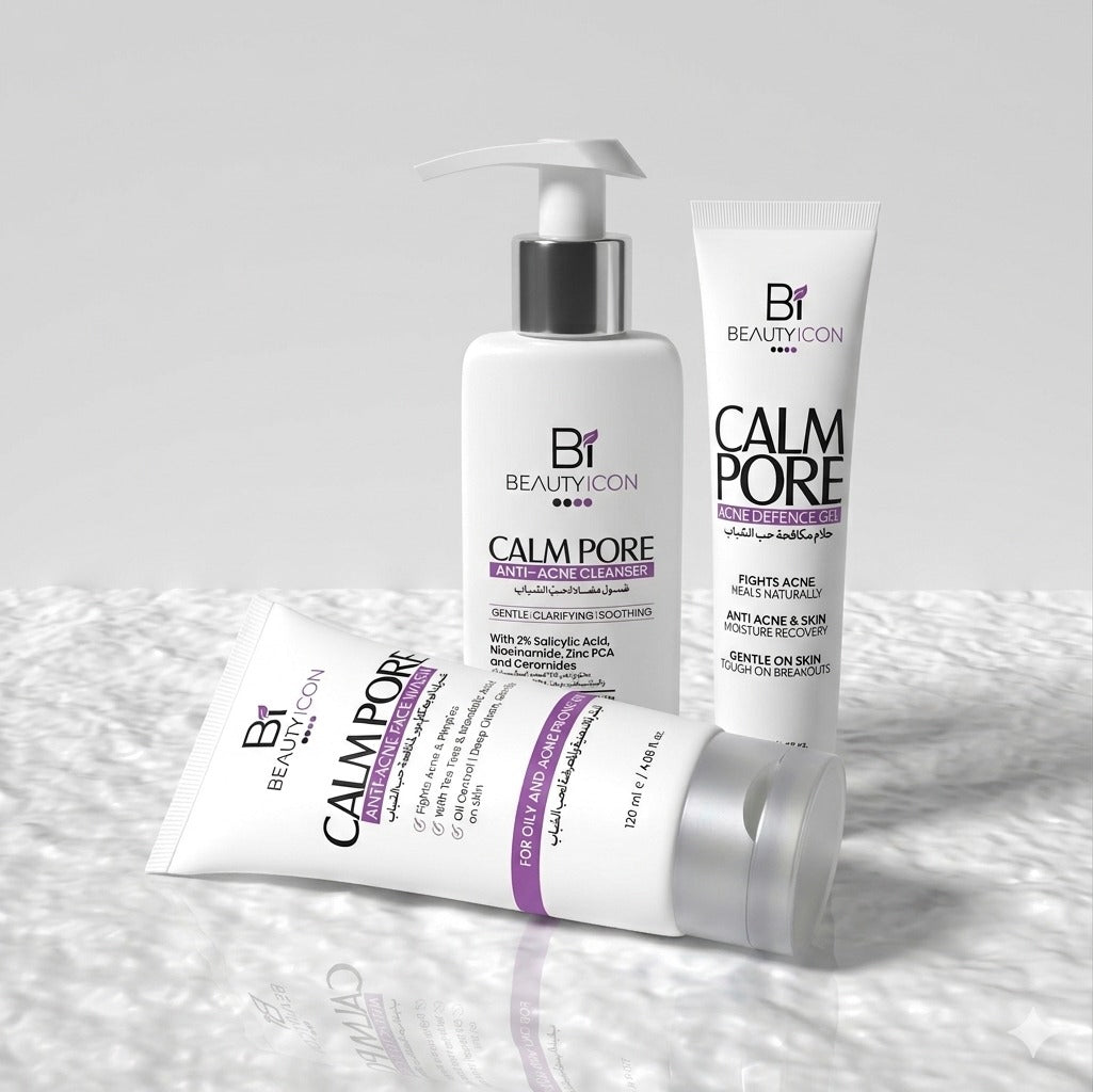 Calm pore gel