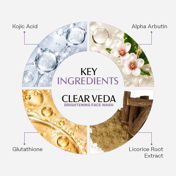 Clear Veda Brightening Face Wash
