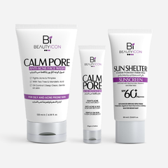 Face Wash + Defence Gel+ Sunshelter