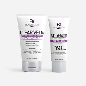 Brightening Face Wash + Sun shelter