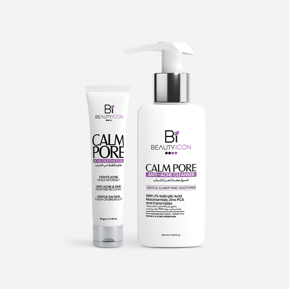 Calm Pore Acne Control Duo (Acne Defense Gel + Anti-Acne Cleanser)