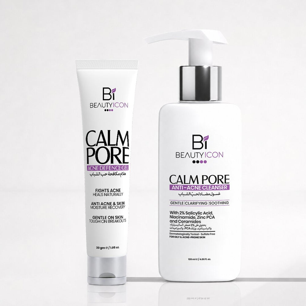 Calm Pore Acne Control Duo - defense Gel + Anti-Acne cleanser