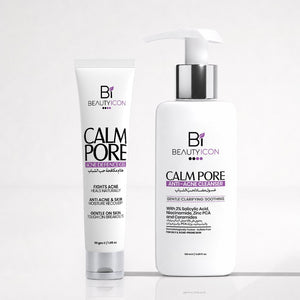 Calm Pore Acne Control Duo - defense Gel + Anti-Acne cleanser