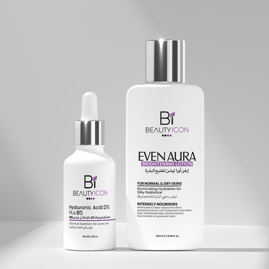 Hydration Glow Kit – Hyaluronic Acid + Even Aura Lotion(Save Extra Rs. 540)