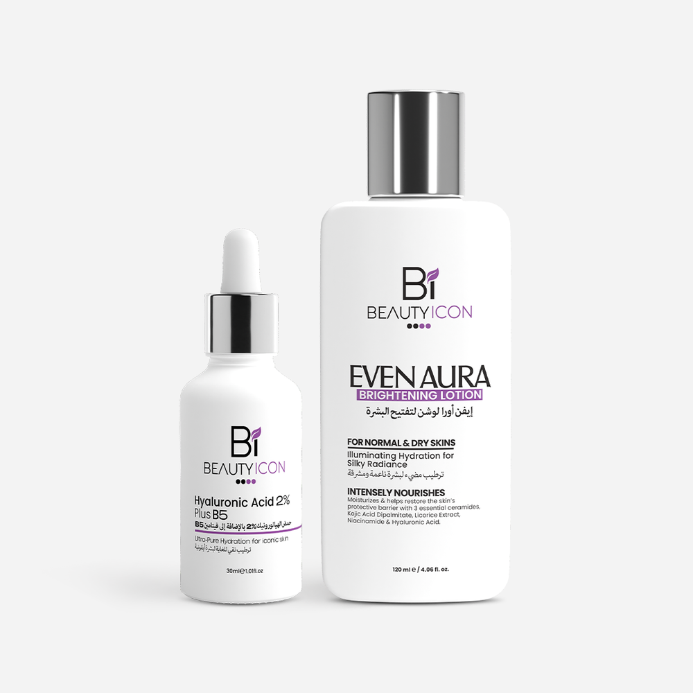 Hydration Glow Kit – Hyaluronic Acid + Even Aura Lotion