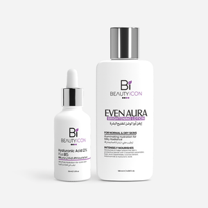 Hydration Glow Kit – Hyaluronic Acid + Even Aura Lotion