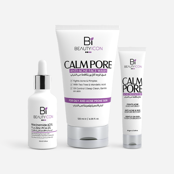 Facewash + Acne Gel + Niacinamide