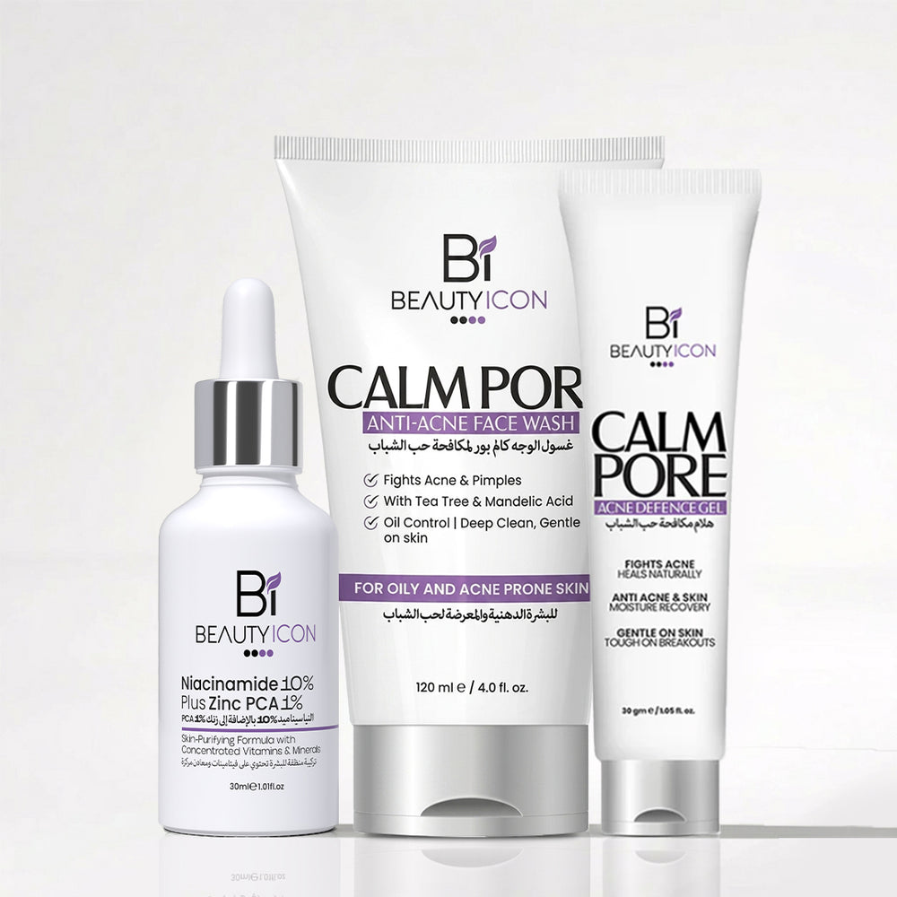 Oil Control Acne Kit – Facewash + Acne Gel + Niacinamide