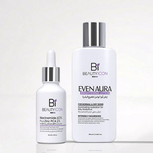 Acne Control Kit – Niacinamide + Even Aura Brightening Lotion